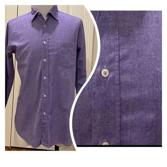 Masons by Massimo Dutti Mens Casual Shirt Size M - Picture 2 of 8